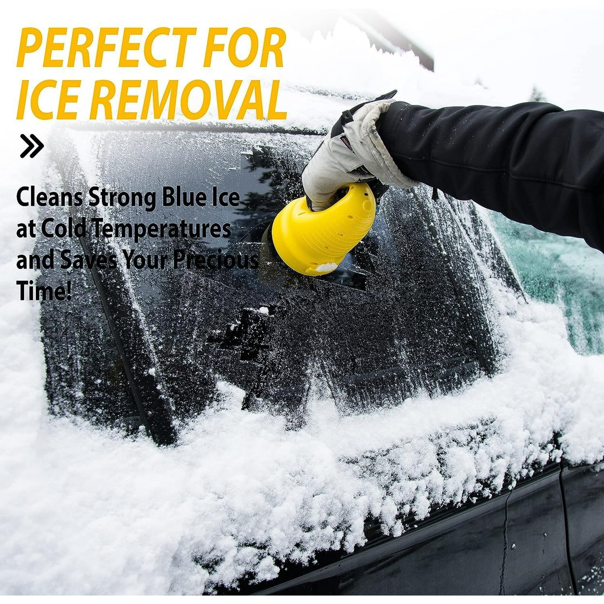 Zone Tech Electric Snow Ice Scraper