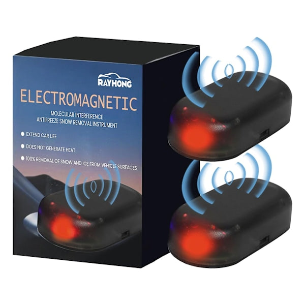 2 kpl Jäänpoistaja autoon Kannettava