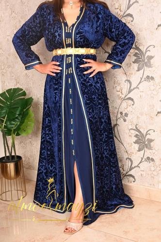 "تكشيطة المميزة من القطيفة - فخامة وأناقة مغربية"